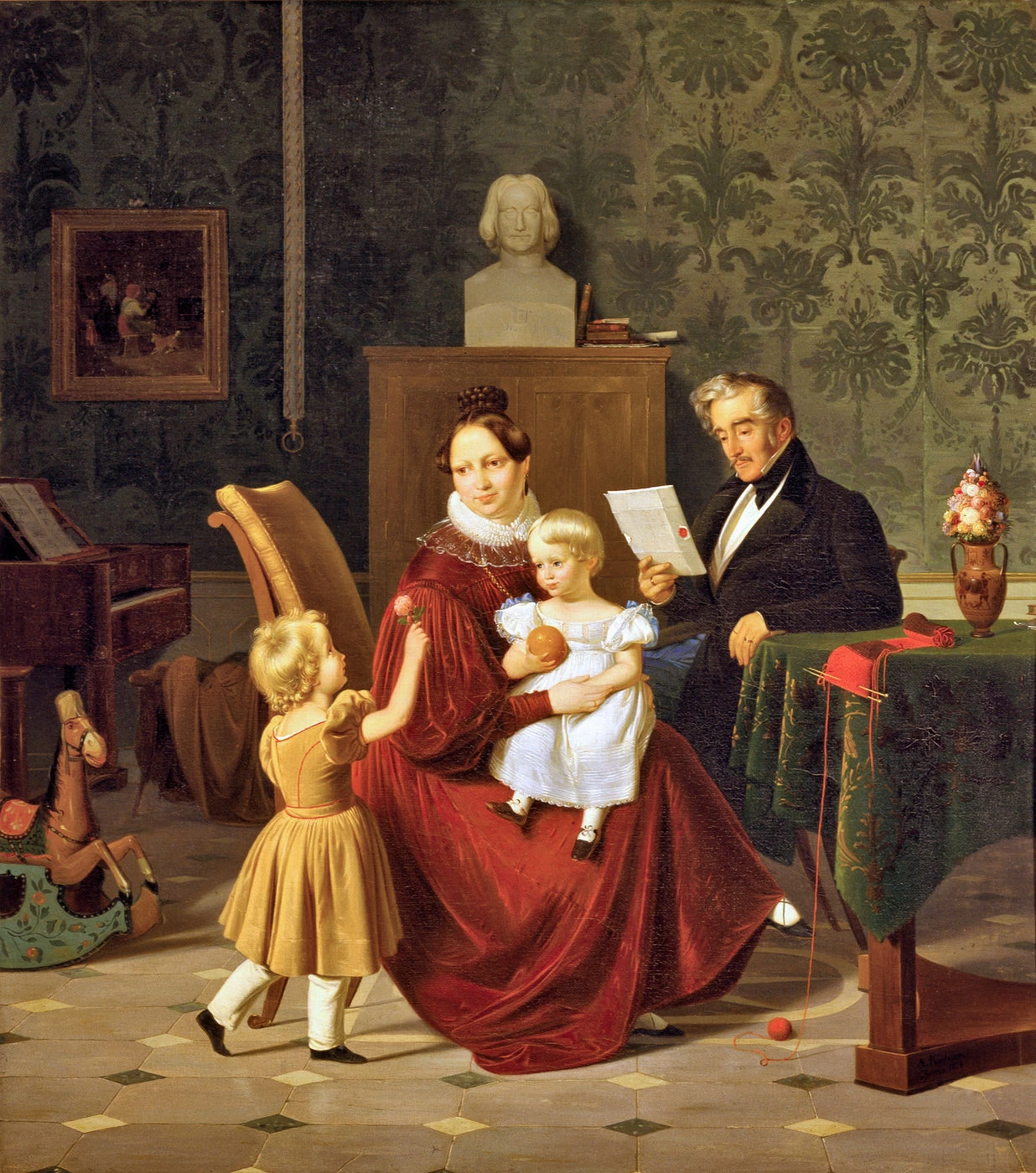 La famiglia del colonnello Paulsen - Thorvaldsens Museum, Copenaghen